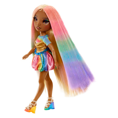 Rainbow High Hair Chalk & Style Meline doll Nerdscape
