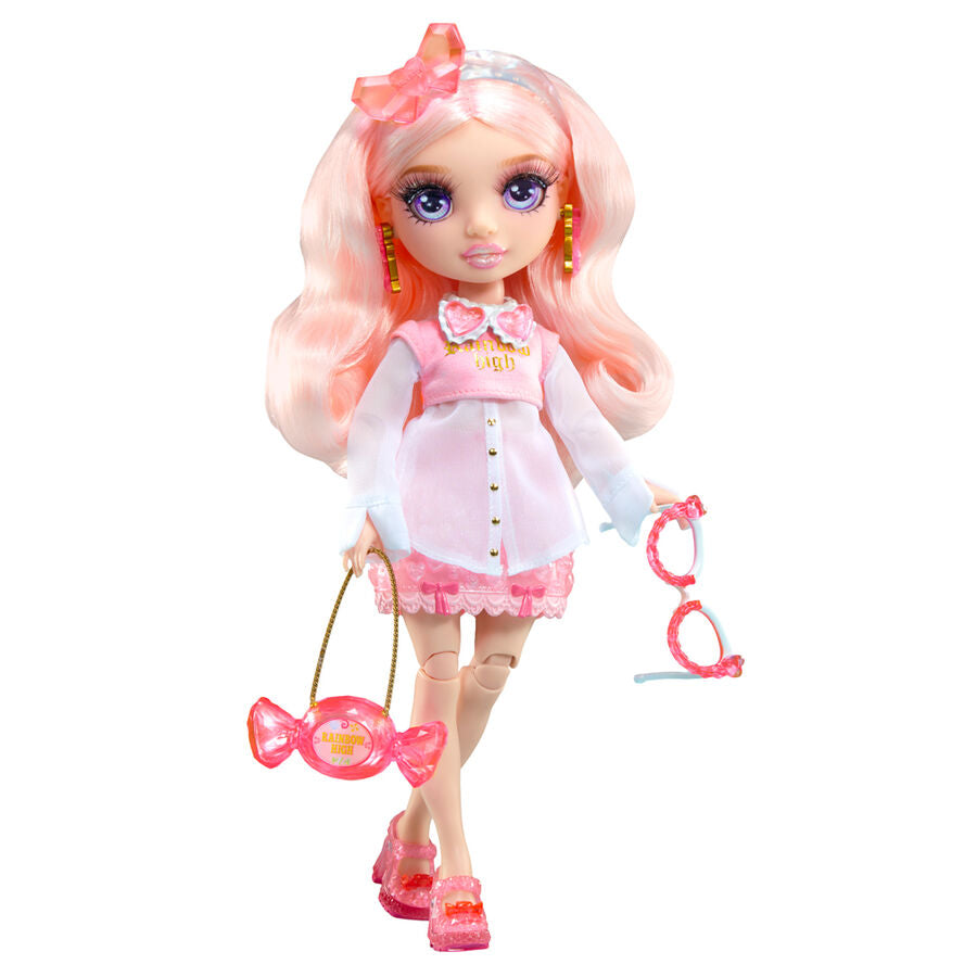 Rainbow High Crystal Fashion Bella doll Nerdscape