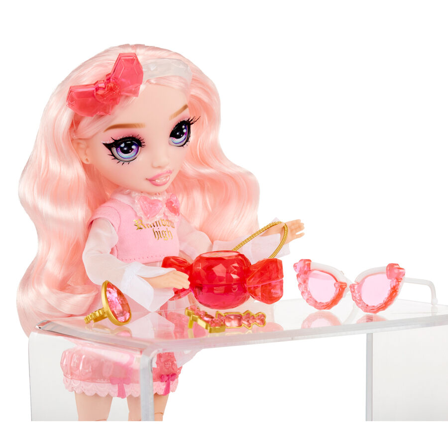Rainbow High Crystal Fashion Bella doll Nerdscape