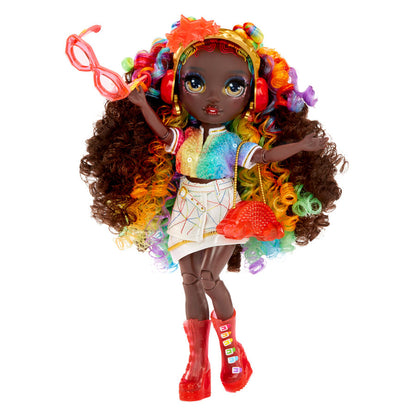 Rainbow High Crystal Fashion Iris doll Nerdscape
