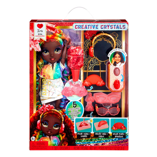 Rainbow High Crystal Fashion Iris doll
