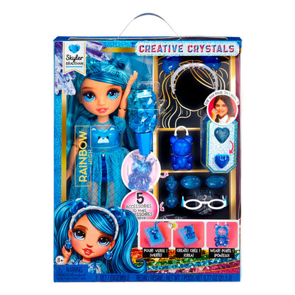 Rainbow High Crystal Fashion Skyler doll Nerdscape