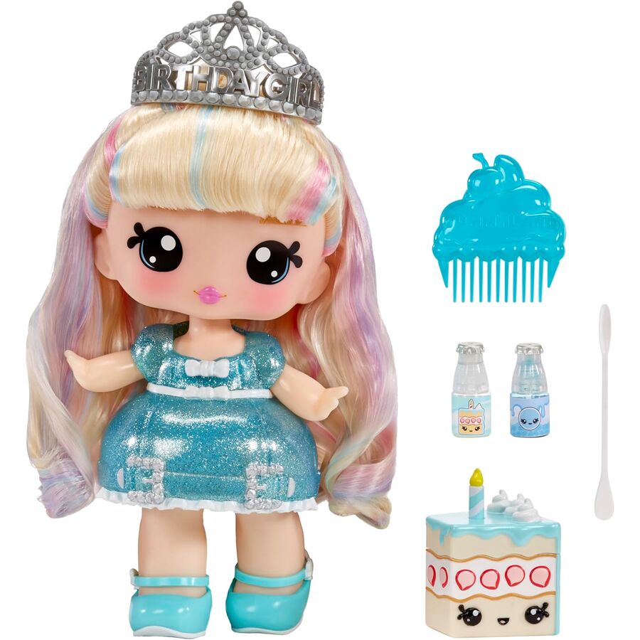 Yummiland Large Callie Birthday Cake doll + lip gloss