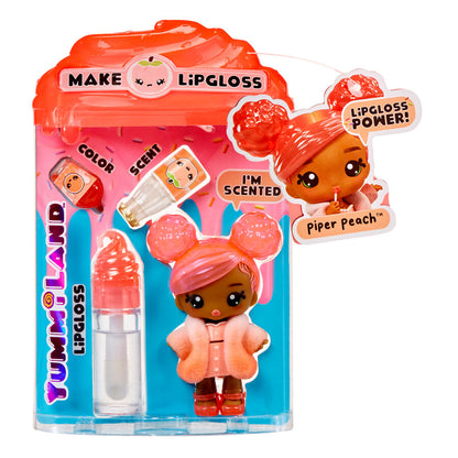 Yummiland assorted Mini doll + lip gloss