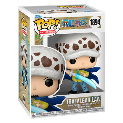 Funko Pop! One Piece Trafalgar Law - Figura da Collezione Vinyl Nerdscape