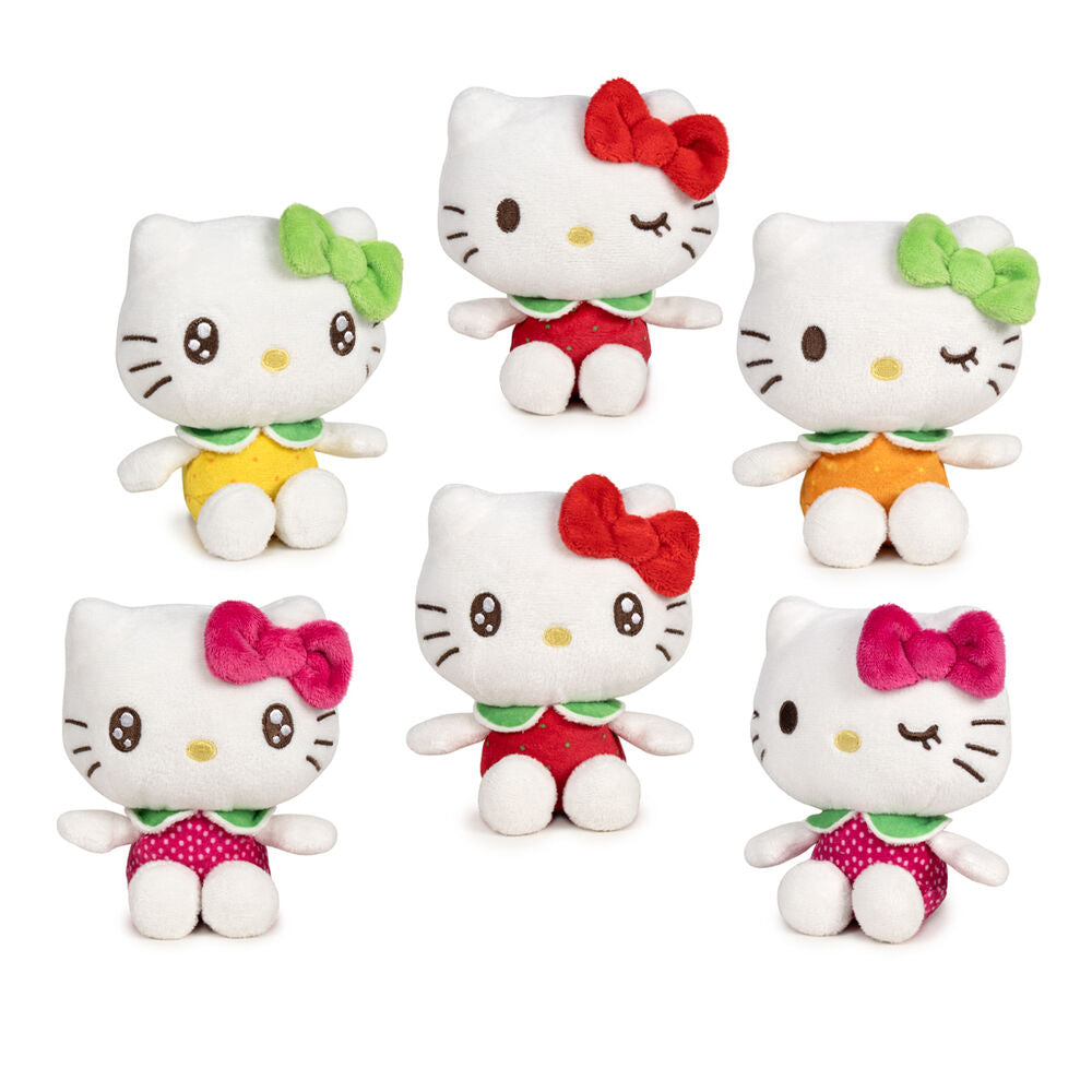Hello Kitty Fruits Scented assorted plush toy 12cm Nerdscape