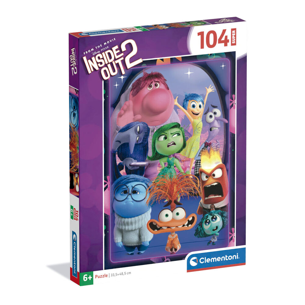 Disney Pixar Inside Out 2 super puzzle 104pcs Nerdscape
