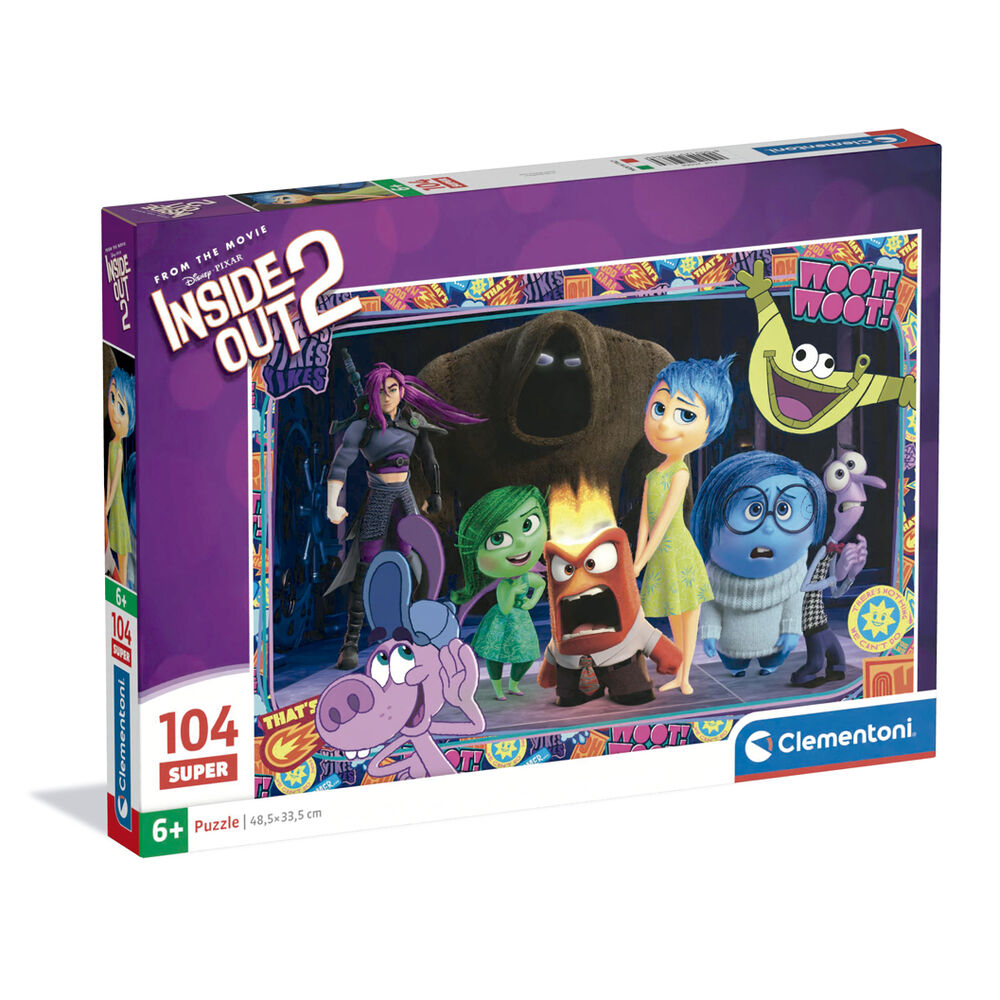 Disney Pixar Inside Out 2 super puzzle 104pcs Nerdscape