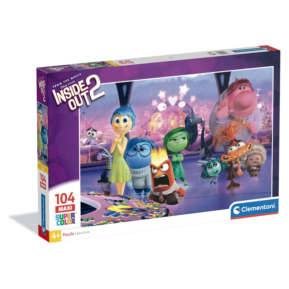 Disney Pixar Inside Out 2 maxi puzzle 104pcs Nerdscape