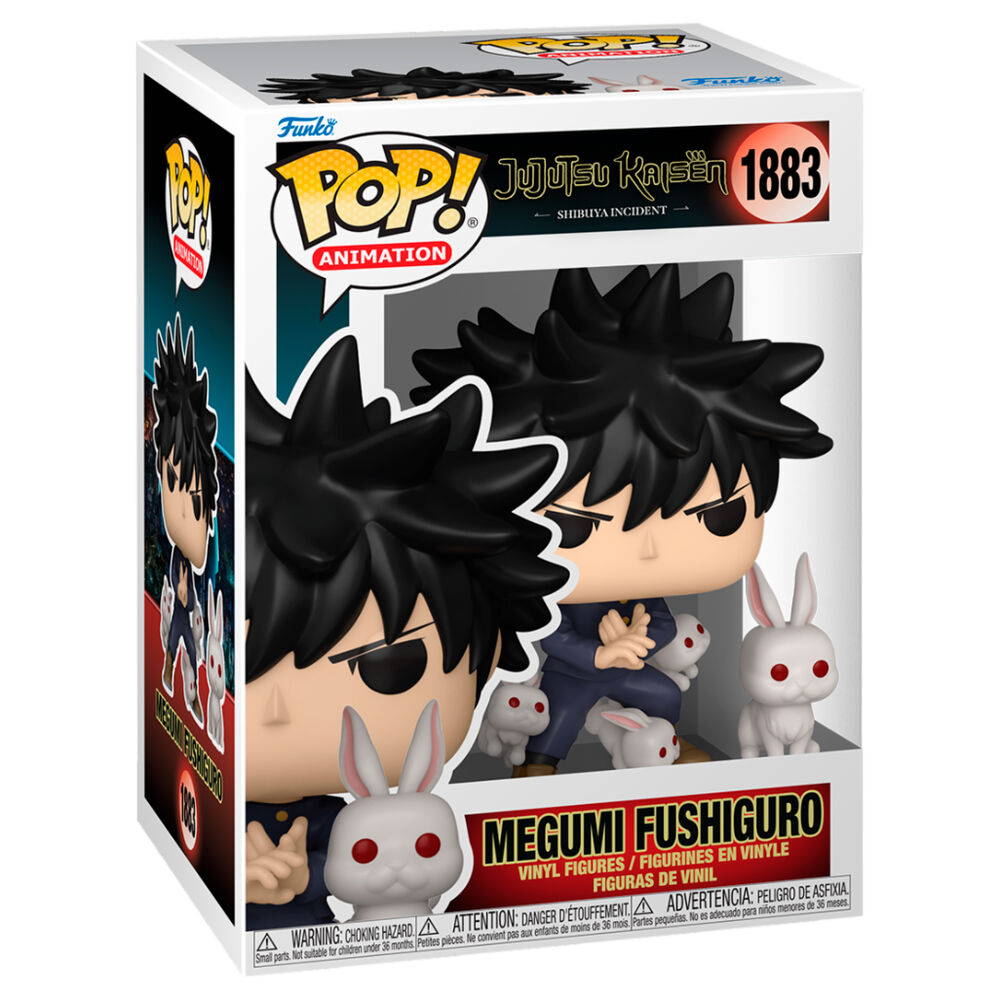 Funko Pop! Jujutsu Kaisen Megumi Fushiguro - Figura da Collezione Vinyl Nerdscape