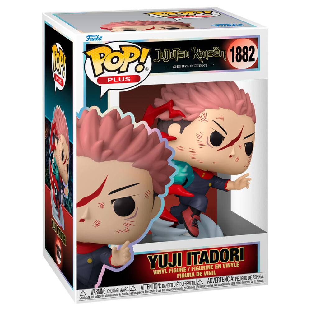 Funko Pop! Jujutsu Kaisen Yuji Itadori - Figura da Collezione Vinyl Nerdscape