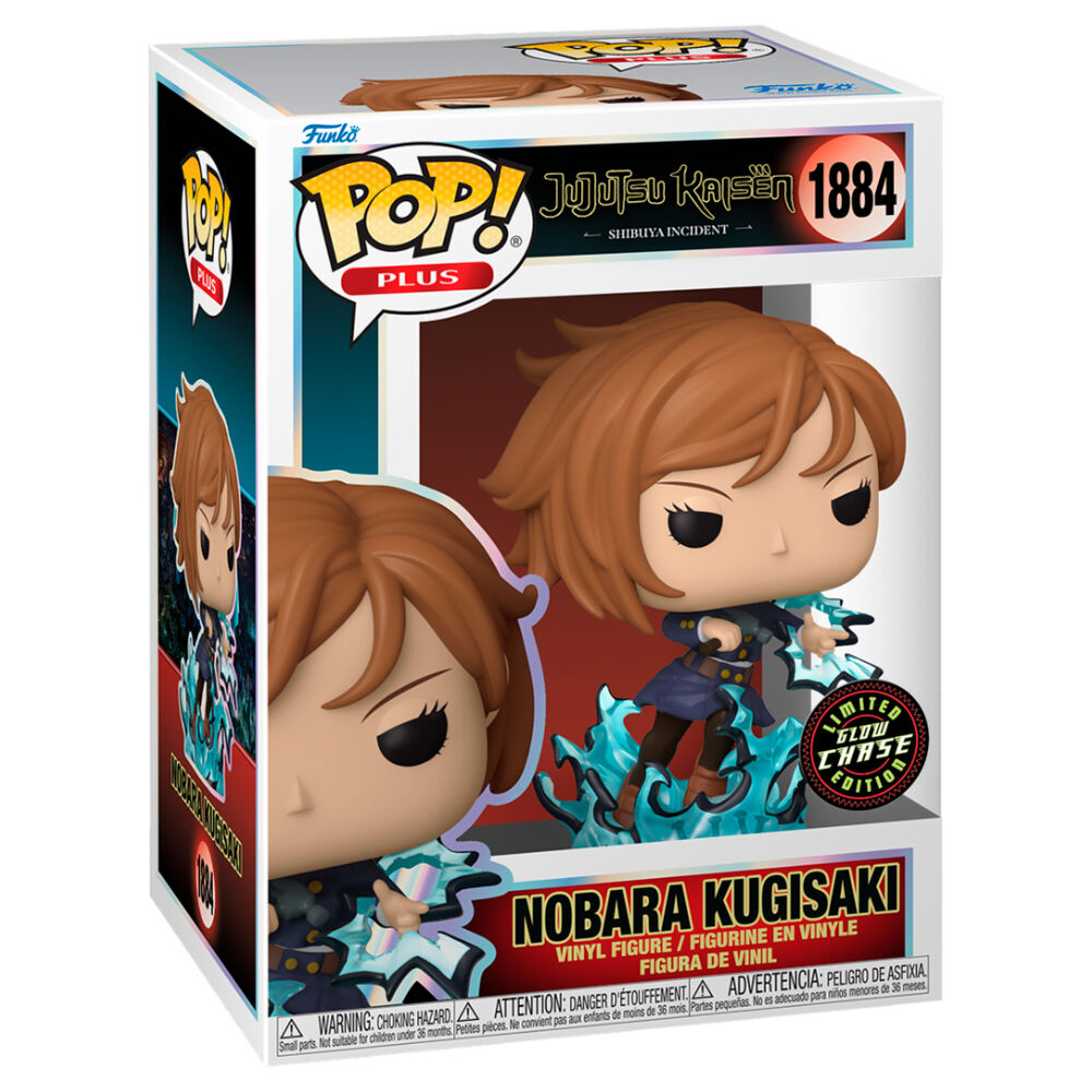 Funko Pop! Jujutsu Kaisen Nobara Kugisaki 5 + 1 Chase - Figura da Collezione Vinyl Nerdscape
