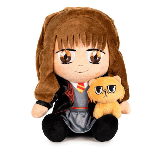 Harry Potter Hermione & Crookshanks plush toy 25cm Nerdscape