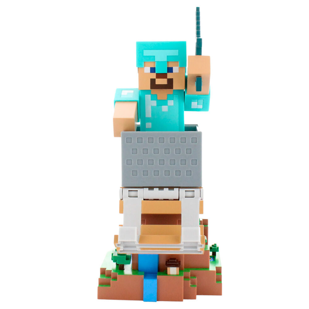 Minecraft Diamond Steve Cable guy 20cm Nerdscape