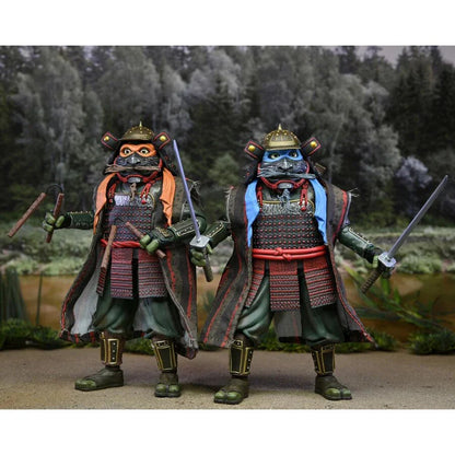 Ninja Turtles Leonardo & Michelangelo Teenage Mutant Ninja Turtles 18cm Figura da Collezione - Nerdscape Nerdscape