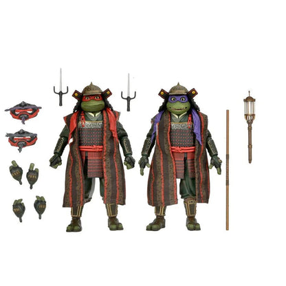 Ninja Turtles Donatello e Raphael Teenage Mutant Ninja Turtles 18cm Figura da Collezione - Nerdscape Nerdscape