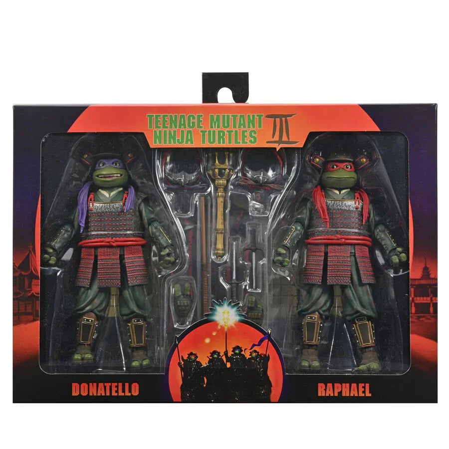 Ninja Turtles Donatello e Raphael Teenage Mutant Ninja Turtles 18cm Figura da Collezione - Nerdscape Nerdscape