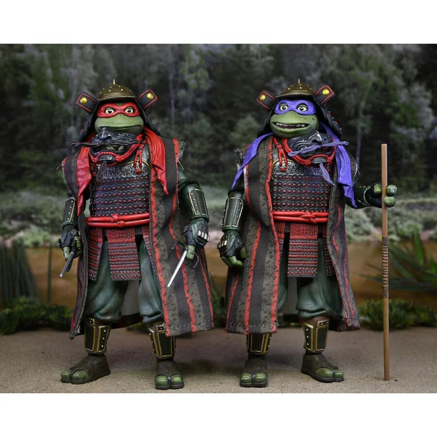Ninja Turtles Donatello e Raphael Teenage Mutant Ninja Turtles 18cm Figura da Collezione - Nerdscape Nerdscape