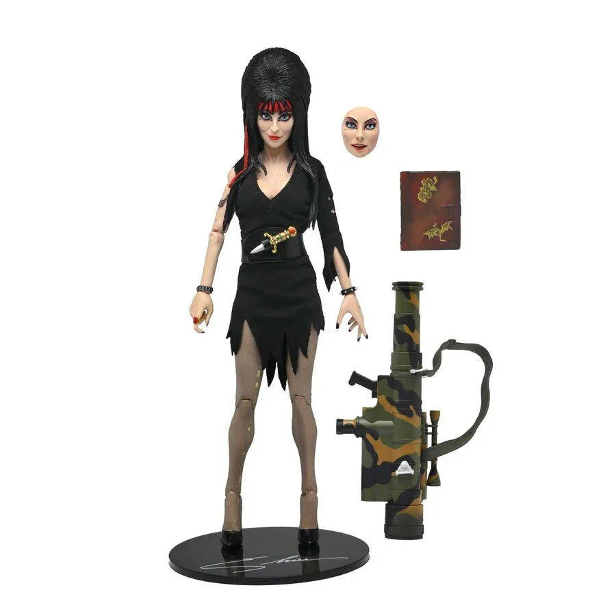 Elvira Commando Figura da Collezione 20cm - Nerdscape Nerdscape