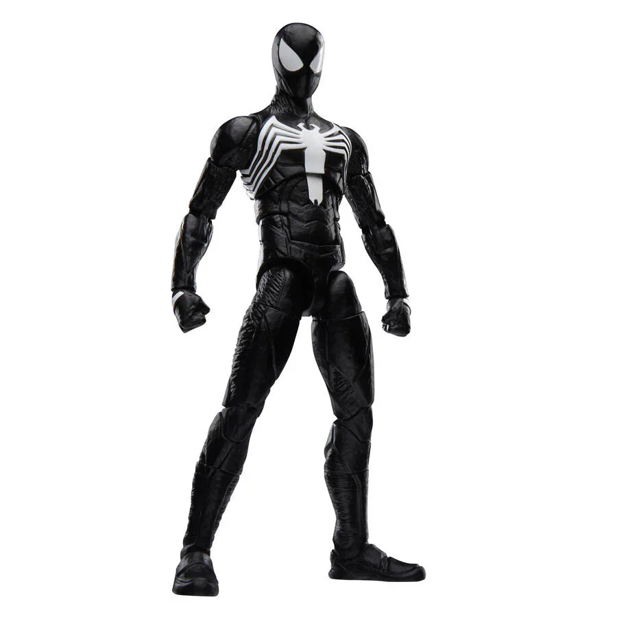 Marvel Legends Spider-Man Peter Parker Black Suit Figura da Collezione 15cm - Nerdscape Nerdscape