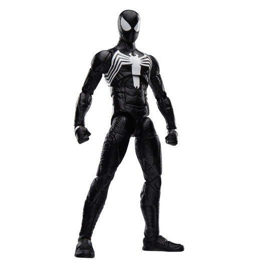 Marvel Legends Spider-Man Peter Parker Black Suit Figura da Collezione 15cm - Nerdscape
