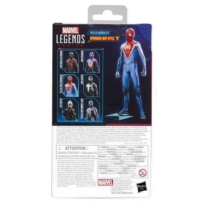Marvel Legends Spider-Man Miles Morales Upgraded Suit Figura da Collezione 15cm - Nerdscape Nerdscape