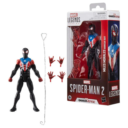 Marvel Legends Spider-Man Miles Morales Boricua Suit - Figura da Collezione 15cm - Nerdscape Nerdscape
