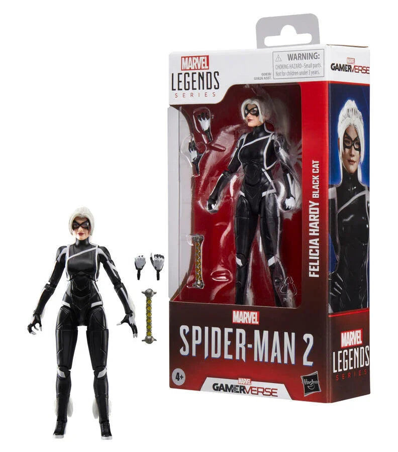 Marvel Legends Felicia Hardy Black Cat Spider-Man 2 Figura da Collezione - Nerdscape Nerdscape