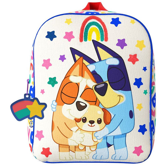 Bluey Rainbow backpack 30cm Nerdscape