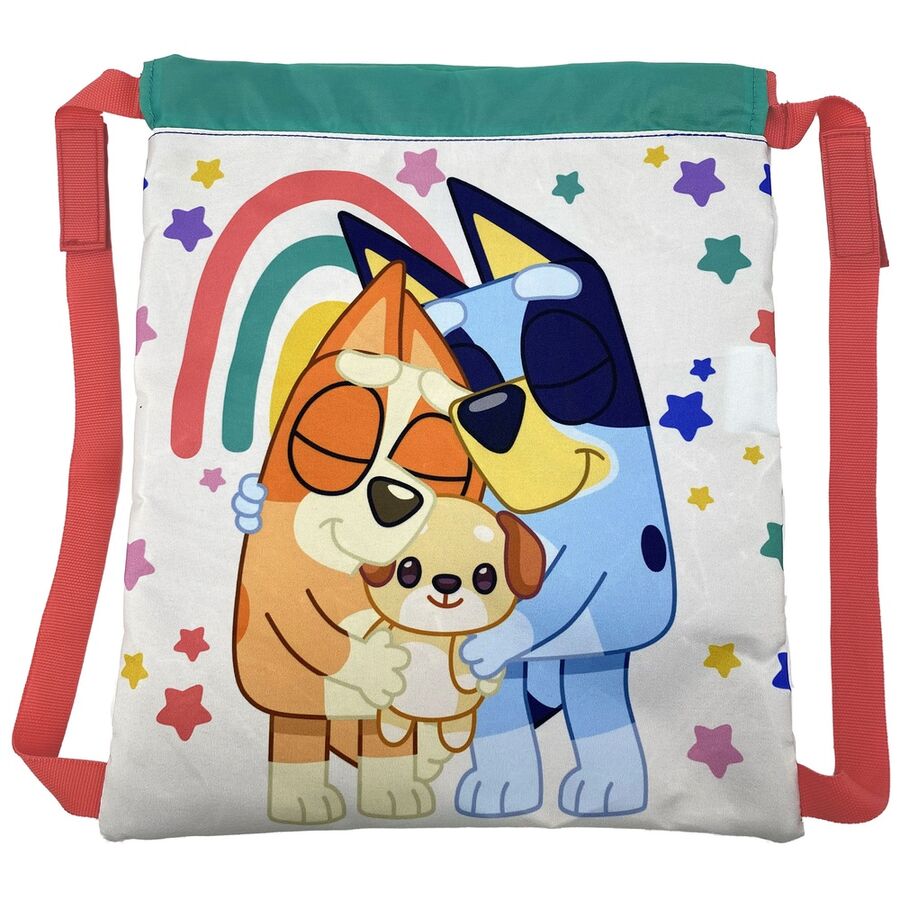 Bluey Rainbow gym bag 35cm Nerdscape