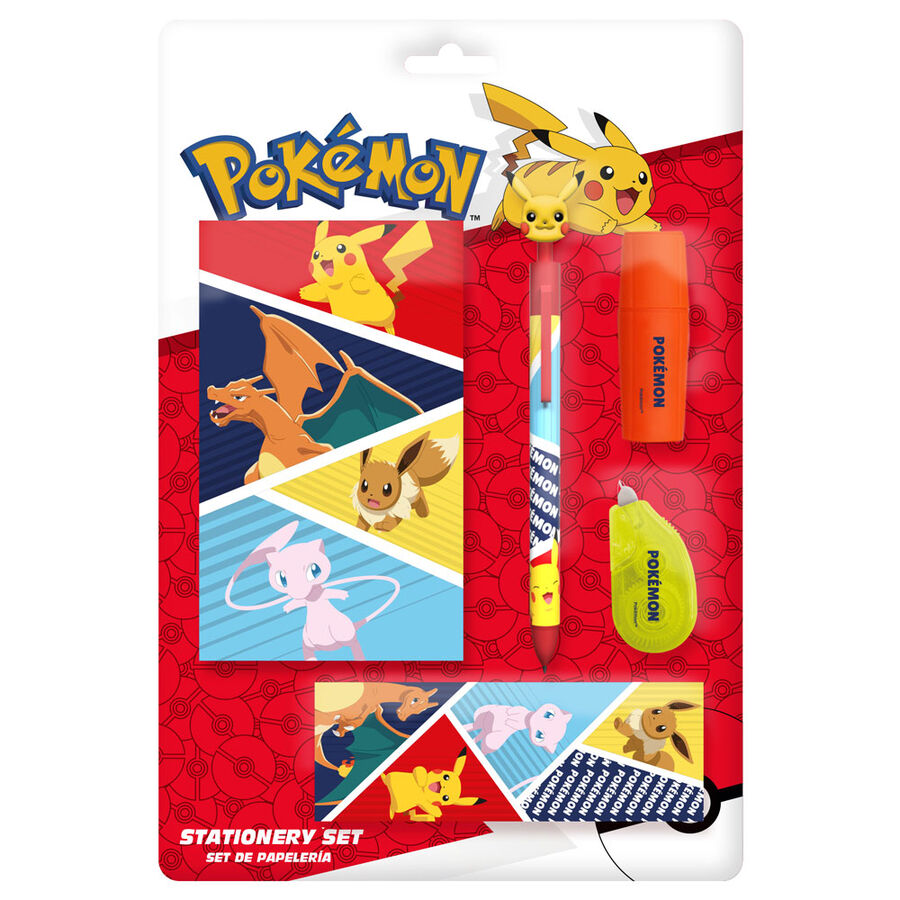 Pokemon stationary set Nerdscape