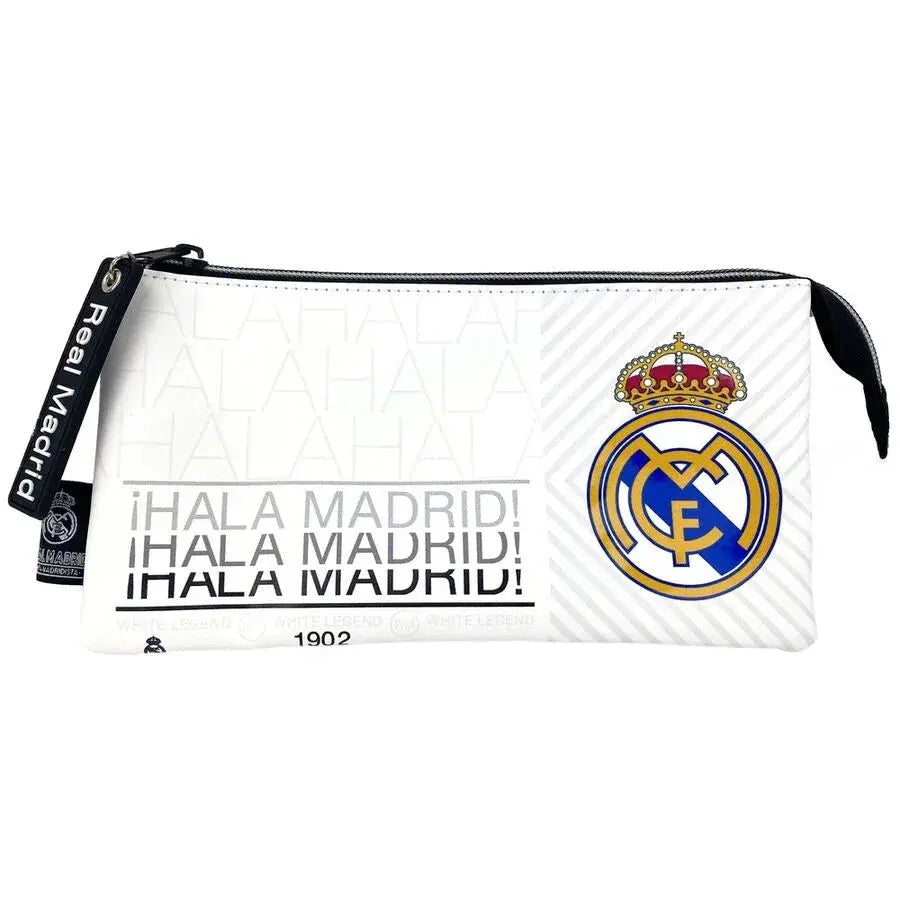 Real Madrid triple pencil case Nerdscape