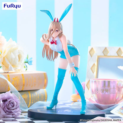 Chainsaw Man Power Light Blue Color Bicute Bunnies figure 25cm Nerdscape