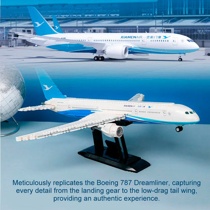 Xiamen Air Boeing 787 Construction Kit 745pcs