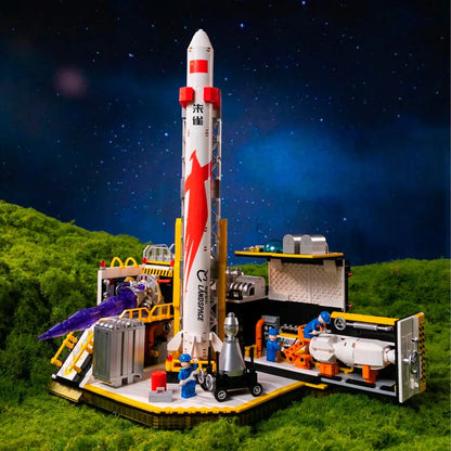 Landspace-Rocket Construction Kit 1284pcs Nerdscape