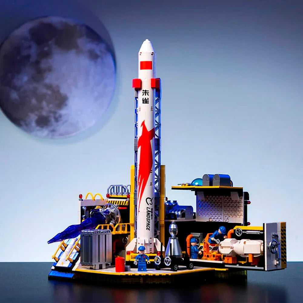Landspace-Rocket Construction Kit 1284pcs Nerdscape