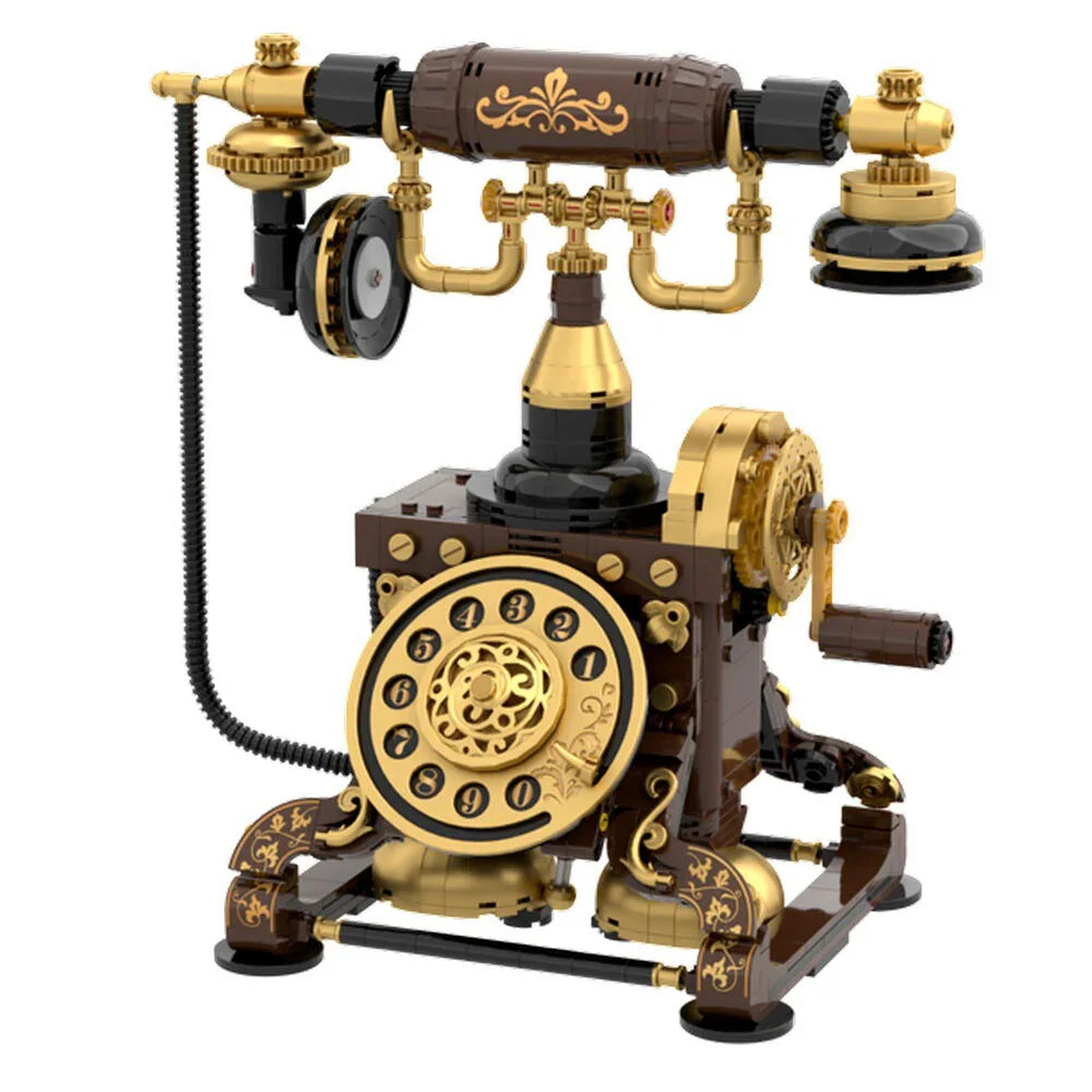 Retro Series Retro Phone Construction Kit 766pcs Nerdscape
