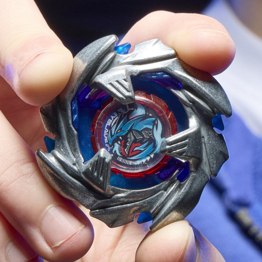 Beyblade X Cobalt Dragoon 2-60C Premium set launcher with rope and top Nerdscape