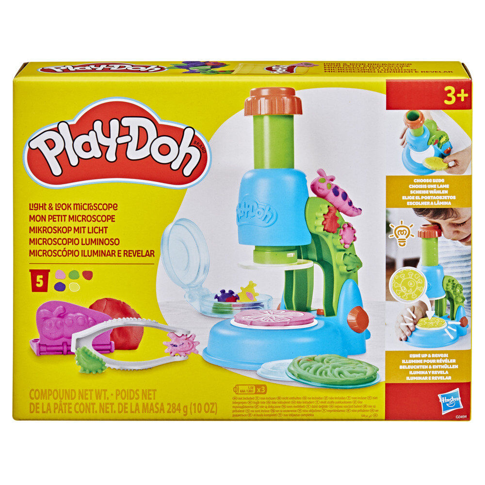Play-Doh Light microscope Nerdscape