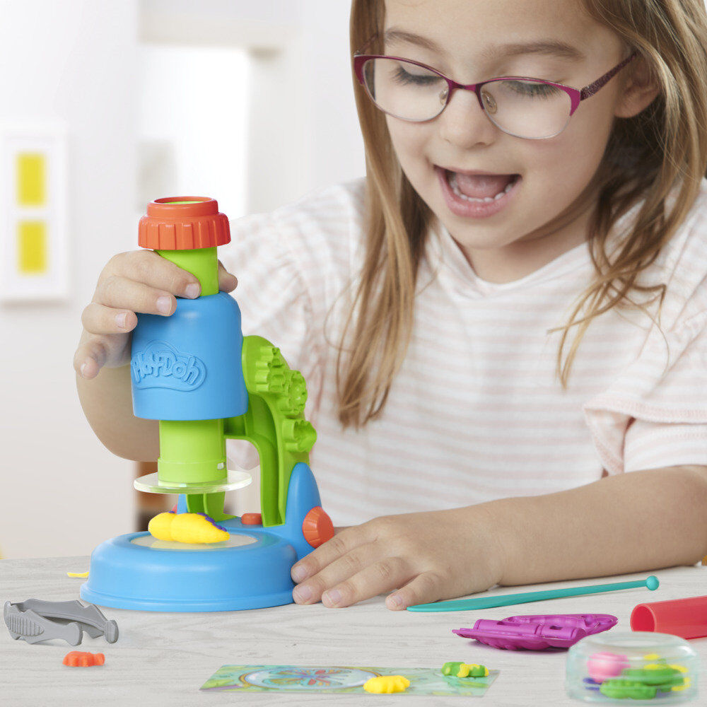 Play-Doh Light microscope Nerdscape