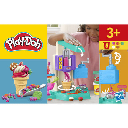 Play-Doh Multicoloured ice cream parlour Nerdscape