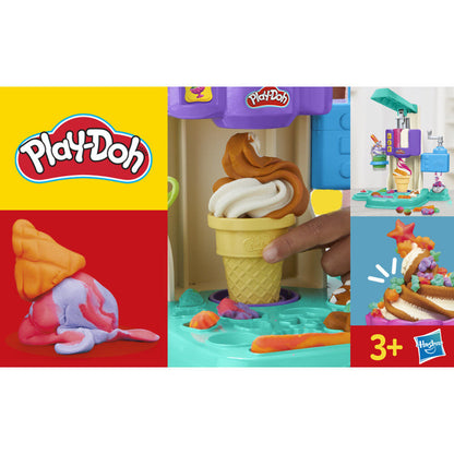 Play-Doh Multicoloured ice cream parlour Nerdscape