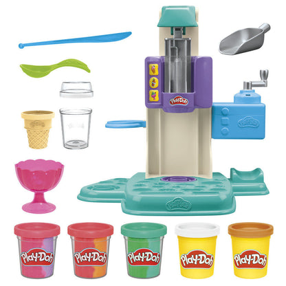 Play-Doh Multicoloured ice cream parlour Nerdscape
