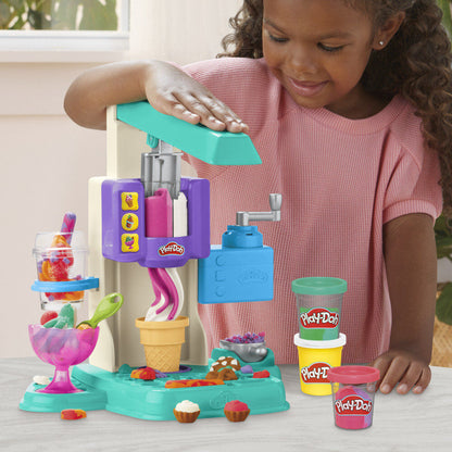 Play-Doh Multicoloured ice cream parlour Nerdscape