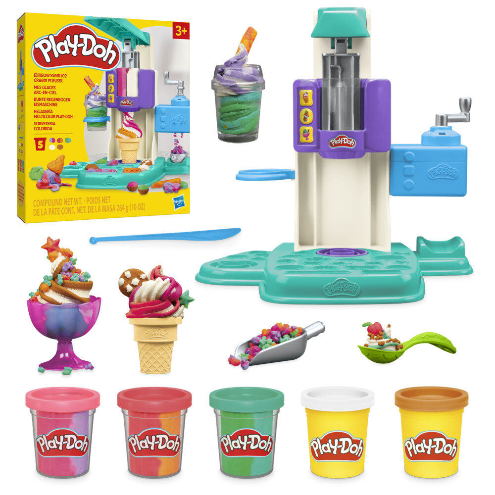 Play-Doh Multicoloured ice cream parlour Nerdscape