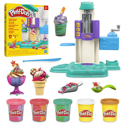 Play-Doh Multicoloured ice cream parlour Nerdscape