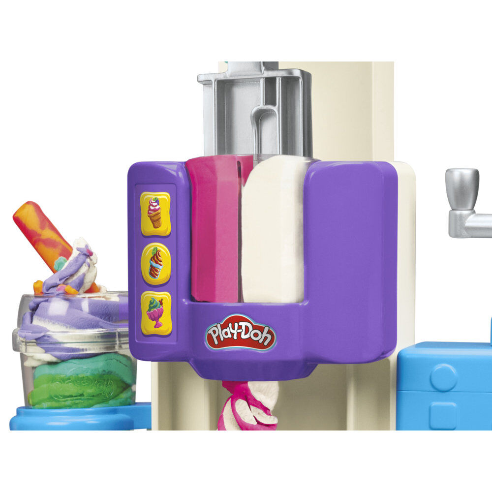 Play-Doh Multicoloured ice cream parlour Nerdscape