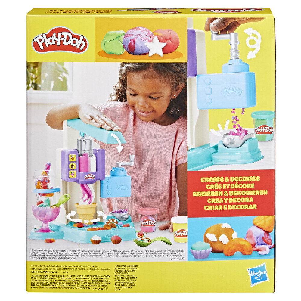 Play-Doh Multicoloured ice cream parlour Nerdscape