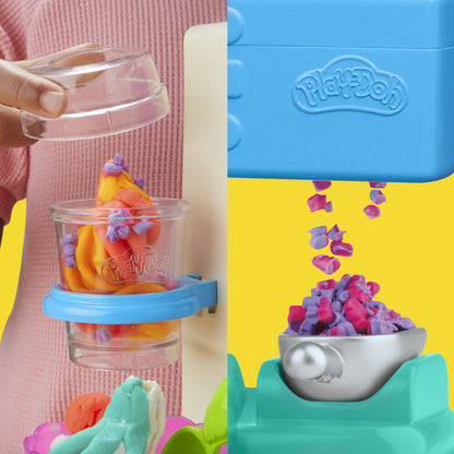 Play-Doh Multicoloured ice cream parlour Nerdscape
