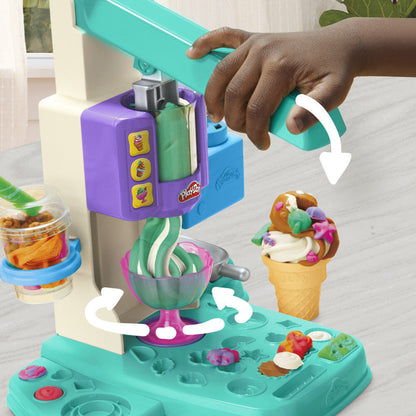 Play-Doh Multicoloured ice cream parlour Nerdscape